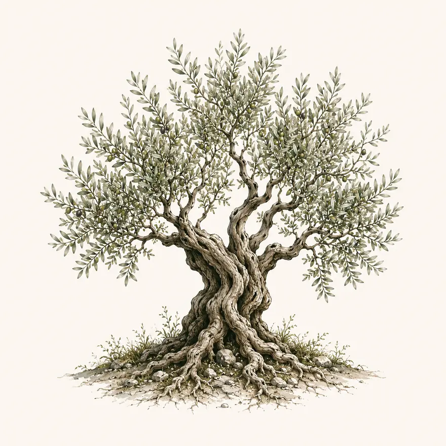 The PeaceTree olive tree